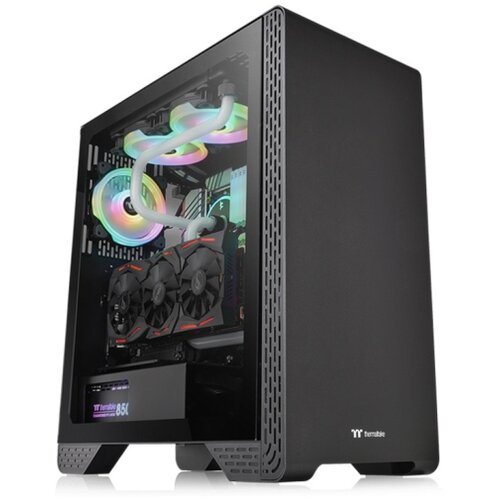 Thermaltake S300 TG Mid tower case, tempered... Slike