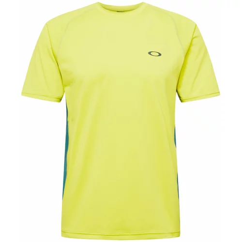 Oakley Tehnička sportska majica žuta / petrol