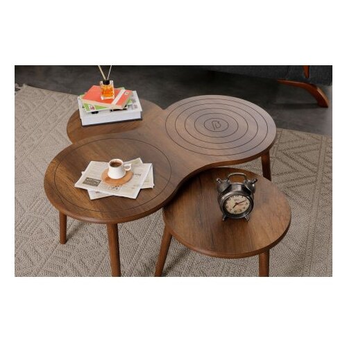 Hanah home sto za kafu marlo walnut Slike