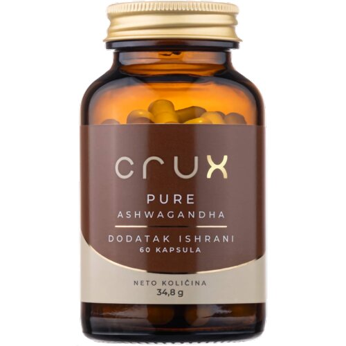 Crux ashwagandha, 60 kapsula &amp;ndash; prirodna ravnoteža uma i tela Slike