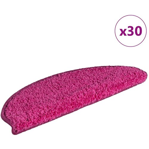  Prostirke za stepenice 30 kom 65x21x4 cm Roze poluokrugle velike Cene