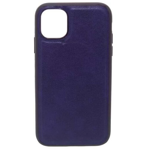  Maska za telefon LEATHER CASE za Iphone 11, Ljubičasta Cene