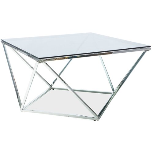 Molarem Home Stolić SILVER A - staklo Slike