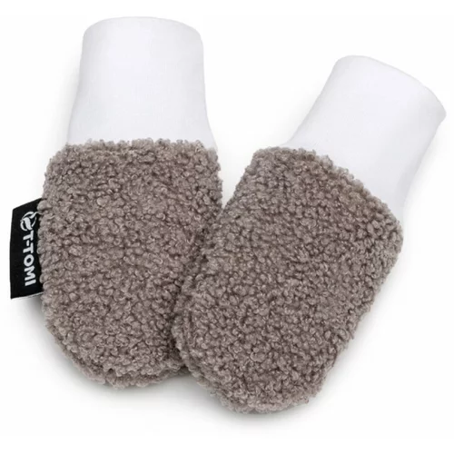 T-TOMI TEDDY Gloves Grey rukavice za djecu od rođenja 0-6 months 1 kom