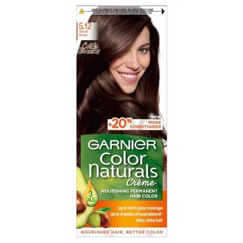 Garnier color naturals 5.12 boja za kosu cold brown Slike