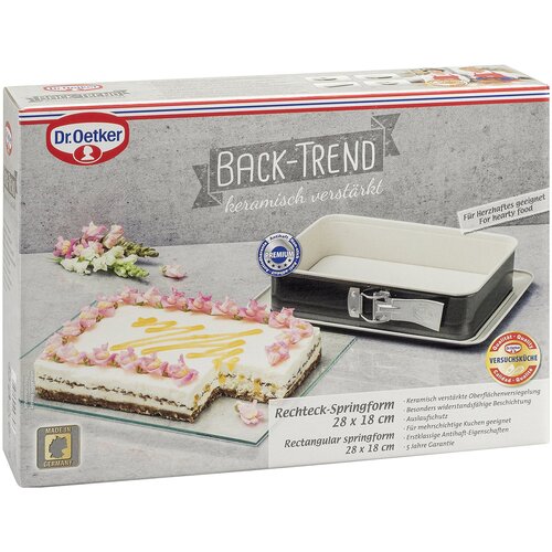 Dr. Oetker kalup za kolač s odvojivim rubom 28x18x7cm Cijene