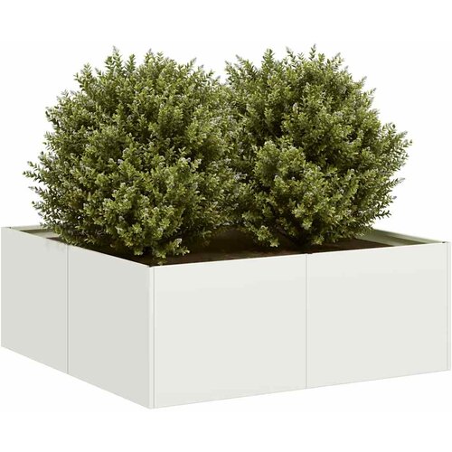 Furnova Sadilnik Bela 80x80x30 cm Jeklo, (21919917) Slike