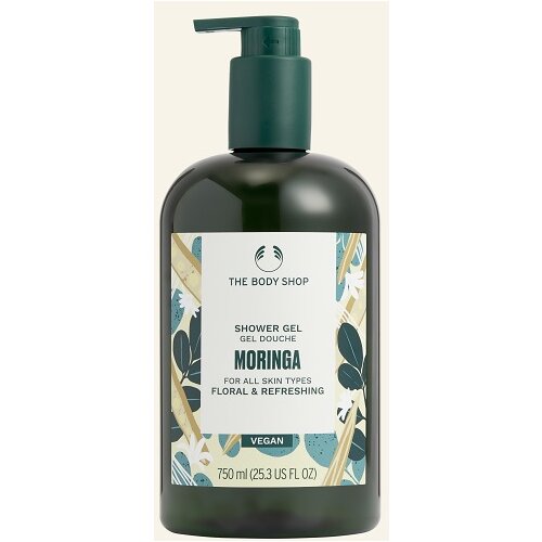 The Body Shop moringa shower gel new 750 ml Slike