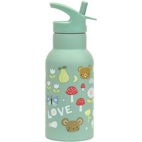 A Little Lovely Company nerjavni bidon za pijačo, 350 ml – radost Cene