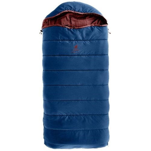 Deuter children&amp;#039;s sleeping bag Starlight SQ (130-170 cm) - nightblue /redwood Slike