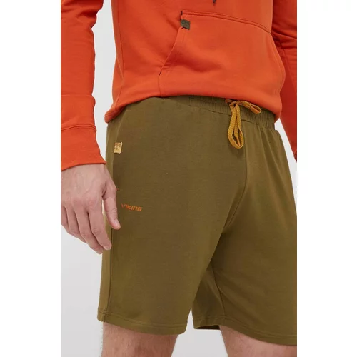 Viking Sportske kratke hlače Hazen za muškarce, boja: zelena