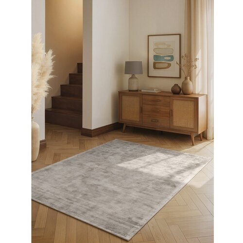 Vikosa Siva ročno tkana viskozna preproga 200x300 cm Noemi &amp;ndash; Slike