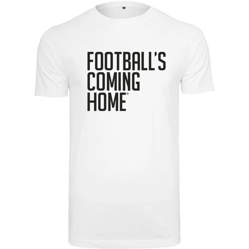 Merchcode Footballs Coming Home Logo Tee white