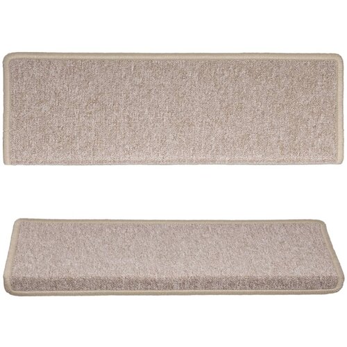 Prostirke za stepenice 15 kom 65x21x4 cm taupe pravokutni rub Slike