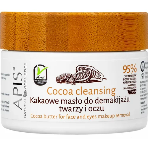 Apis Natural Cosmetics Cocoa Cleansing emulzija za odstranjevanje ličil s kakavovim maslom 40 g