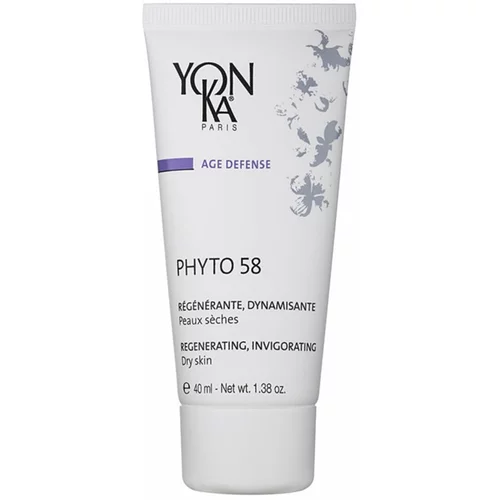 Yon Ka Age Defense Phyto 58 nočna regeneracijska krema za suho kožo 40 ml