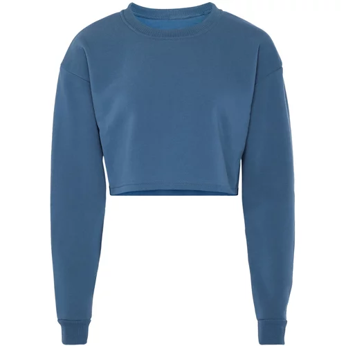 BLONDA Sweater majica tamno plava