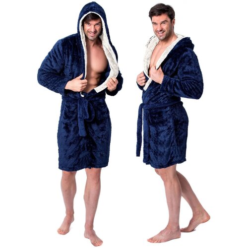 Tutumi Moški kopalni plašč Jordan Navy Ecru L Cene