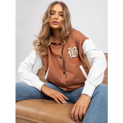 FANCY Sweatshirt-FA-BL-7471.37X-light brown Cene