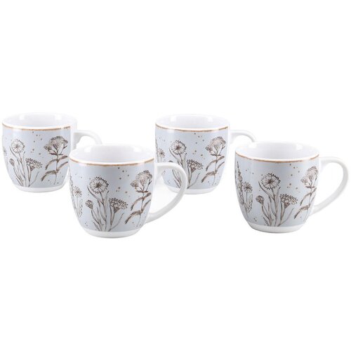 Creatable SET SKODELIC ZA KAVO Vintage Flower Stein 4-delni Cene
