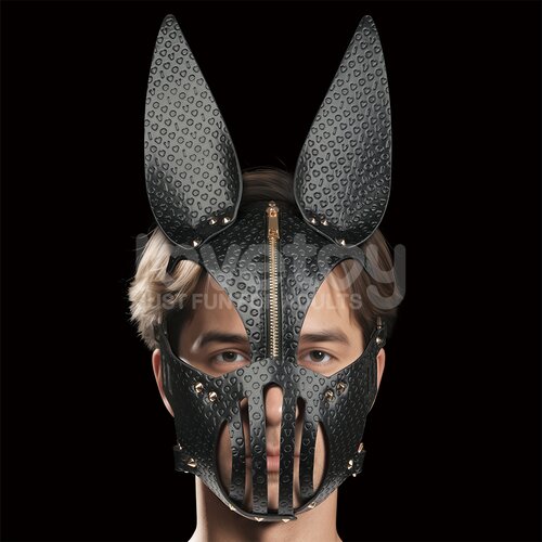 Lovetoy Rebellion Reign Dark Bunny Mask Black Slike