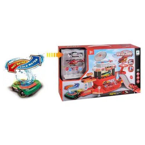 Magic Toys Gasilska postaja Igralni set z barvo spreminjajočim avtomobilčkom, z lučjo in zvokom Cene