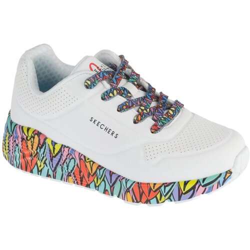 Skechers Nizke superge 314088L-WMLT Bela Slike