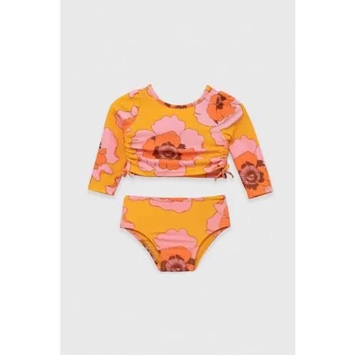 GAP Dvodijelni kupaći kostim za bebe boja: narančasta