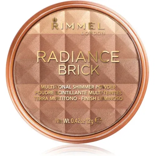 Rimmel London Radiance Brick bronzer i highlighter nijansa 002 Medium 12 g