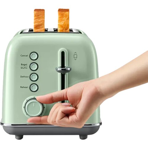  2 Slice Toaster, model DT620E, color Cozy Greenish, EU Slike