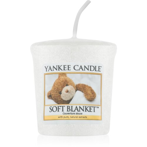 Yankee Candle Soft Blanket mala mirisna svijeća bez staklene posude 49 g Slike
