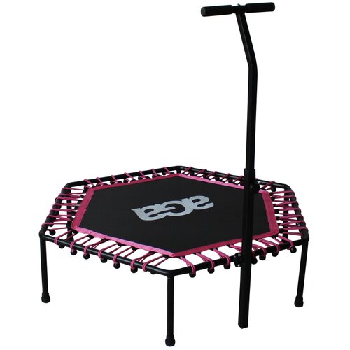 Aga FITNESS Trampolin 130 cm Roza + ročaj, (21135552) Cene