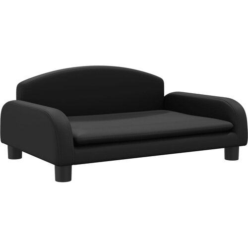 Maison Chic Otroški kavč - Otroški divan - Otroški sedež črn 70x45x30 cm umetno usnje, (21729644) Cene