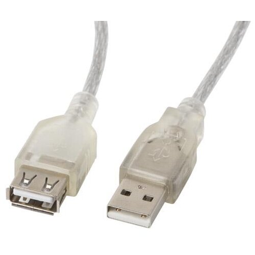 Lanberg CABO DE EXTENS&amp;Atilde;O USB AM AF PARA COMPUTADOR/LAPTOP, 5 M, COM FIO DE FERRITE., (5000261478) Slike