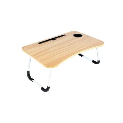 Vilde 568018 - sklopivi stalak za laptop - boja drveta 61,5 x 40 x 26cm&amp;quot; Slike