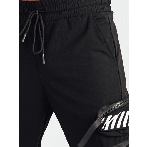 DStreet Men's Black Cargo Pants Cene