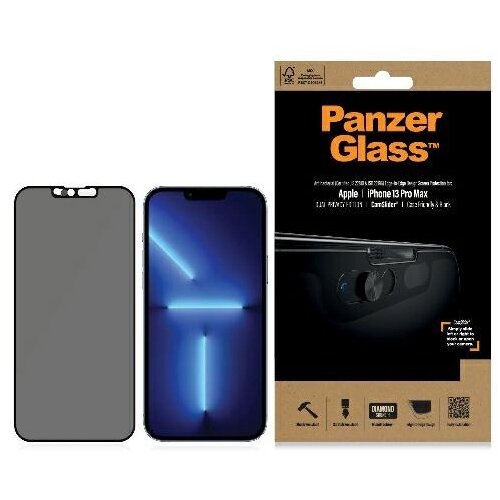 PanzerGlass za&amp;scaron;čitno steklo za iPhone 13 Pro Max Privacy Cf Camsl. P2749 Slike