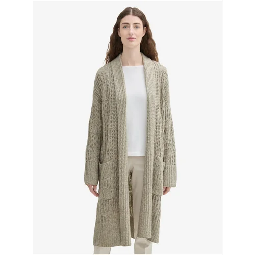 Tom Tailor Beige women's cardigan - Women's