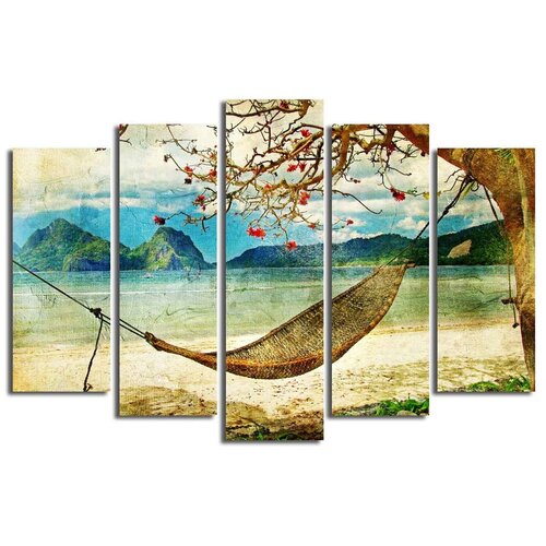 Bonanza Večdelna slika Hamaka, 105 x 70 cm Slike