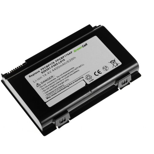 Green cell Baterija za Fujitsu Siemens Lifebook E8410 / E8420 / N7010 / NH570, 14.4 V, 4400 mAh Slike