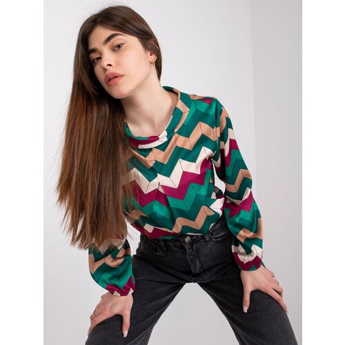 Italy Moda Blouse-DHJ-BZ-12311.49P-dark green Cijene