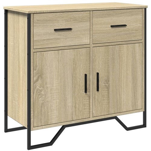 Maison Chic Komoda - Predalnik sonoma hrast 79,5x35,5x74,5 cm inženirski les, (21717287) Cene