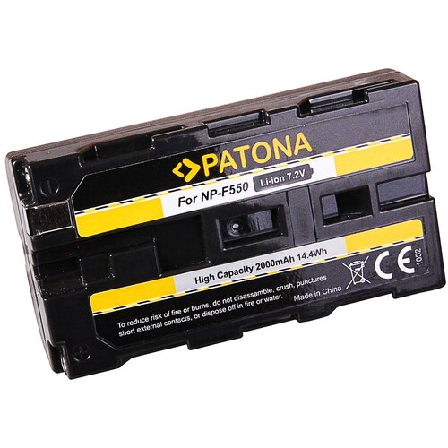 Patona NP-F 550 Li-Ion baterija za Sony 2200 mAh 7.4V 16.3Wh Cijene