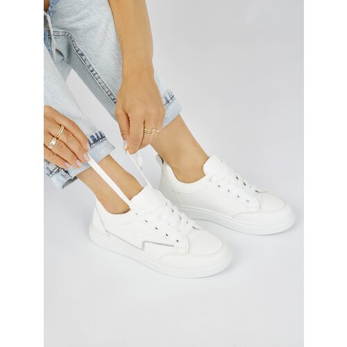 Shelvt Women's White Sneakers Cijene