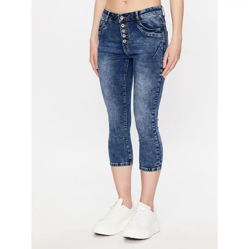 B.young Jeans hlače 20809303 Modra Slim Fit
