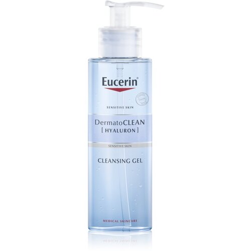 Eucerin DermatoClean čistilni gel za obraz z vlažilnim učinkom 200 ml Slike