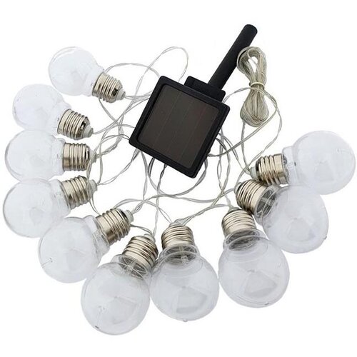  LED solarni lanac 10xLED/1,2V 2m 300 mAh IP44 toplo bela Cene