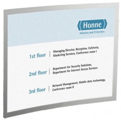 Durable Stojalo Duraview Wall A3 Cene