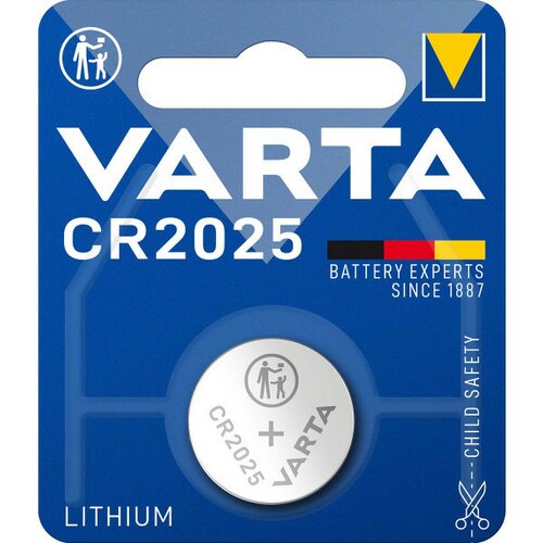 Varta baterija CR 2025 3V Litijum baterija dugme, Pakovanje 1kom Slike
