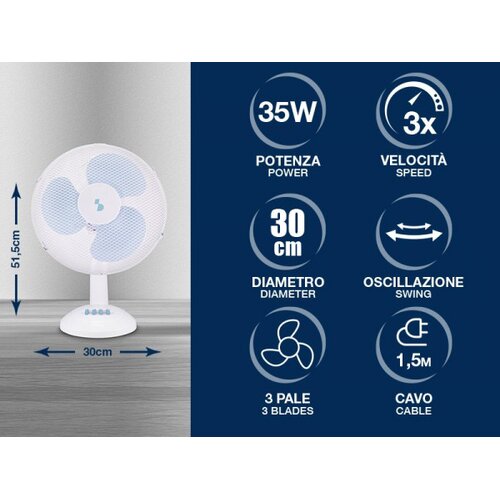 Beper ventilator 30CM P206VEN230 Slike